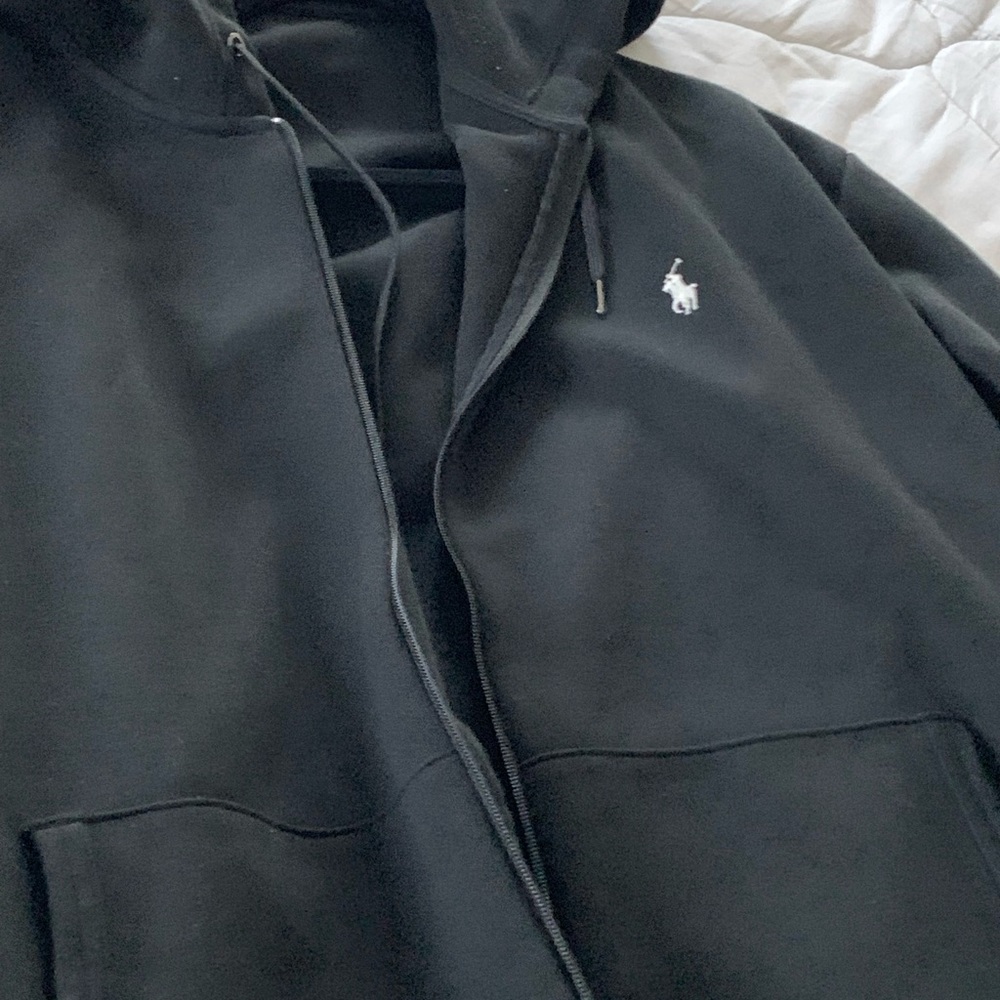 Polo black hoodie size 3x